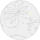 Ursus TRANSP.PAPIER "WHITE LINE GLITTER"180G.A4,5BL.