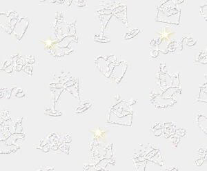 Ursus TRANSP.PAPIER "WHITE LINE GLITTER"180G.A4,5BL.