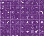 Ursus TRANSP.115G.DIN A4,5BL.COUN.CHRISTM.VIOLETT