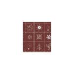 Ursus TRANSP.ROLLE 115G.50x61CM,COUN.CHRISTM. ROT