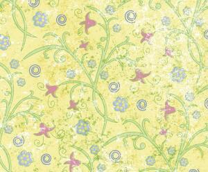 Ursus TRANSP.PAPIER "PARADISO"GELB,115G.A4,5BL.