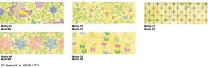 Ursus TRANSP.PAPIER "PARADISO"GELB,115G.A4,25BL.