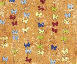 Ursus TRANSP.PAPIER "PARADISO"ORANGE,115G.A4,5BL.