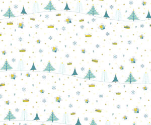 Ursus TRANSP.115G.DIN A4,5BL.MAGIC CHRISTM.PETROL
