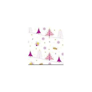 Ursus TRANSP.ROLLE 115G.50x61CM,MAGIC CHRISTM.PINK