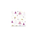 Ursus TRANSP.ROLLE 115G.50x61CM,MAGIC CHRISTM.PINK
