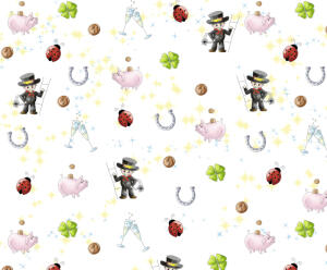 Ursus TRANSP.PAPIER "PARTY"115G.A4,5BL.M03