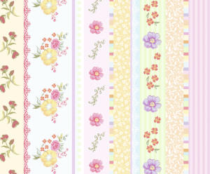 Ursus TRANSP.PAPIER "ROMANTIC GARDEN"115G.A4,5BL.