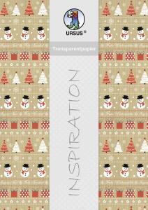 Ursus TRANSP.115G.DIN A4,5BL."CHRISTMAS TIME" M 03