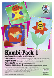 Ursus KOMBI-PACK 1 23x33CM,50BL.FOTOKTN.+TONPAPIER