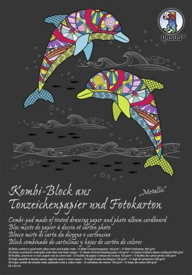 Ursus SOND.KOMBI-BLOCK 23x33CM,30BL.F.KTN.+TONP.S.