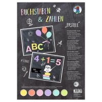 Ursus FOTOKTN.300G.612 BUCHSTABEN+ZAHLEN PASTELL