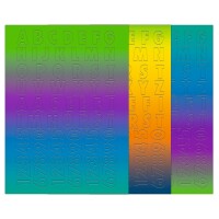 Ursus FOTOKTN.300G.700 BUCHSTABEN+ZAHLEN REGENBOGEN