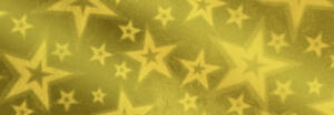 Ursus HOLOGRAMMFOLIE"STERNE"100MY, 35x50CM,GOLD