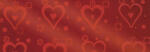 Ursus HOLOGRAMMFOLIE"HERZEN"100MY, 35x50CM,ROT