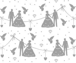 Ursus ZAUBERPAPIER 250G.A4,10BL.HOCHZEIT