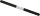 Ursus VEGATEX "EFFEKT" 0,55MM STARK,100X75CM,SCHWAR
