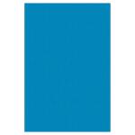 Ursus MOOSGUMMI 2MM,20x30CM,10BG.MITTELBLAU