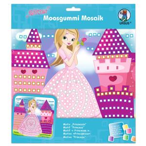Ursus MOOSGUMMI MOSAIK "GLITTER PRINZESSIN"