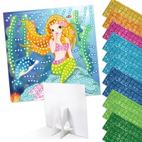 Ursus MOOSGUMMI MOSAIK "GLITTER MEERJUNGFRAU"