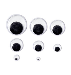 Ursus WACKELAUGEN 3MM,100 STÜCK RUND