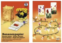 Ursus BANANENPAPIER 35G.21x31CM,10BL.10FARBEN