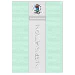 Ursus BRIEFKARTENKARTON GERIPPT 220G.DIN A4,5BL.MINT