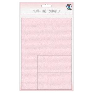 Ursus MENÜ-UND TISCHKARTEN 220G. ROSA