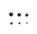 Ursus WACKELAUGEN 7MM,100 STÜCK OVAL