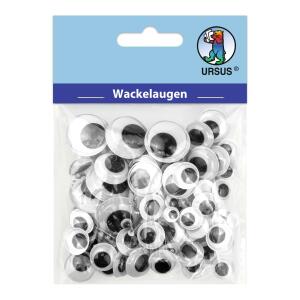 Ursus WACKELAUGEN RUND 100ST.8 GRÖßEN 3-20MM SORTIERT