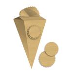 Ursus VORSCHULTÜTE KRAFTKARTON,25CM HOCH,2ST.SAND