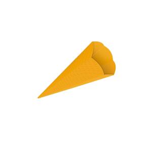 Ursus 3D-SCHULTÜTEN,41CM HOCH,5ST.SONNENGELB
