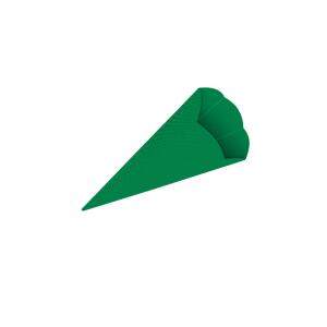 Ursus 3D-SCHULTÜTEN,41CM HOCH,5ST.DUNKELGRÜN