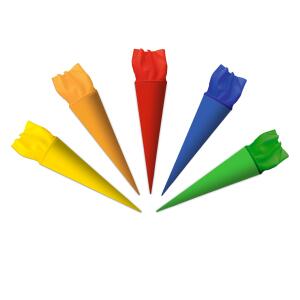 Ursus BASTEL-SCHULTÜTE MIT FILZMANSCHETTE "MAXI", SORT 1