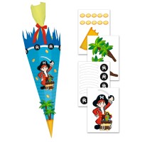 Ursus DEKO-SET SCHULTÜTE EASY LINE "PIRAT"