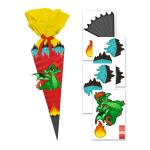 Ursus DEKO-SET SCHULTÜTE EASY LINE MINI "BABY DRACHE"