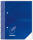 RNK Spiral Notizbuch Business blau DIN A5 kariert 96Bl
