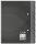 RNK Spiral Notizb. notes carbon black DIN A5 kariert 96Bl