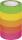 HEYDA 203584534 Deko Tapes Neon Regenbogen Papier neon matt