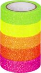HEYDA 203584536 Deko Tapes Neon Regenbogen Papier neon...