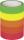 HEYDA 203584537 Deko Tapes Neon Regenbogen Papier neon transparent