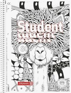 BRUNNEN Collegeblock A4 Lineatur 27 Lama ZENART
