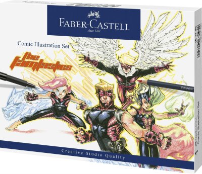 Faber Castell Comic Illustration Set 11-teilig