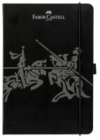 Faber Castell Notizbuch A5 194 S kar 100g/m² schwarz