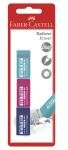 Faber Castell Radierer Dust-free 63x22x11 mm 3er BK