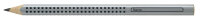Faber Castell Bleistift Grip Jumbo HB silber