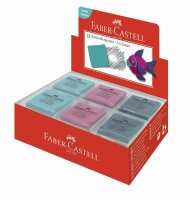 Faber Castell Radierer Knetg. Trend pink/bl/h-bl 40x35x10