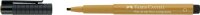 Faber Castell Tuschestift Pitt Artist Pen C grüngold