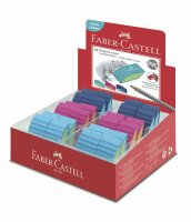 Faber Castell Radierer Bicolor 51x22x12 mm sortiert
