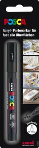Faber Castell Marker UNI POSCA PC-3M 0,9-1,3 schwarz Blister